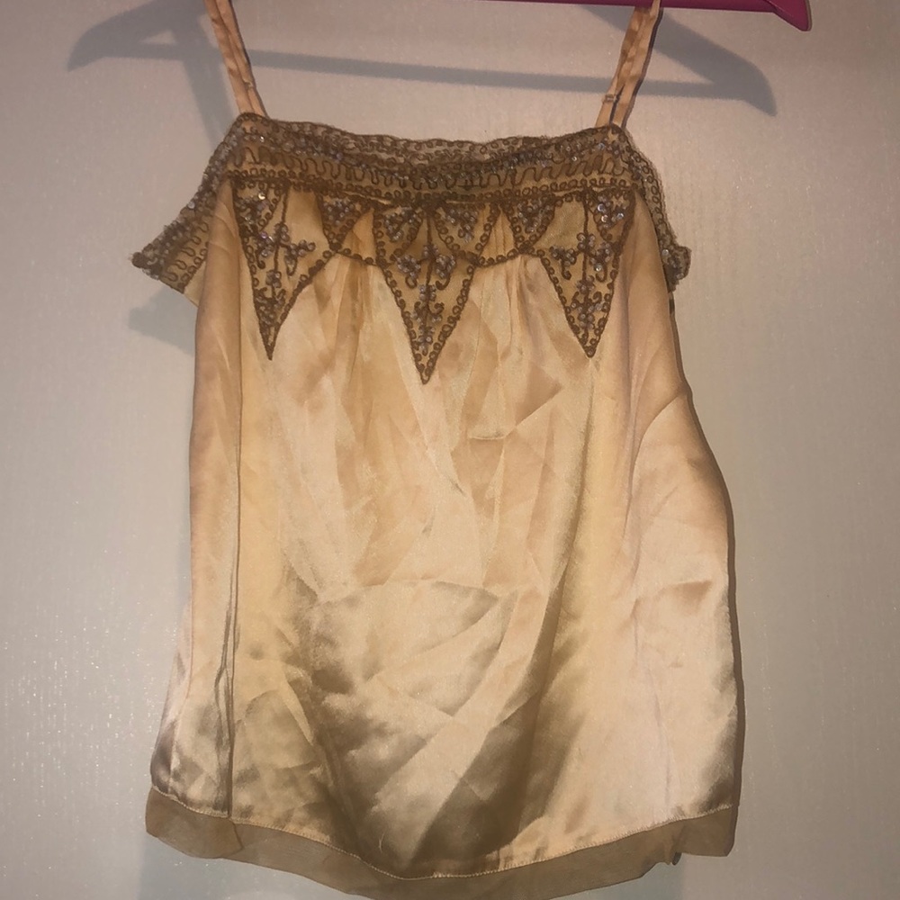 Gold camisole